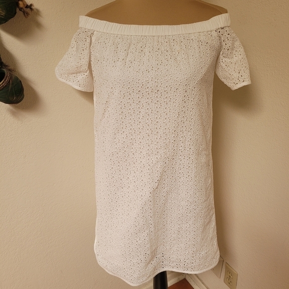 Rag + Bone White Eyelet Dress - Picture 1 of 4